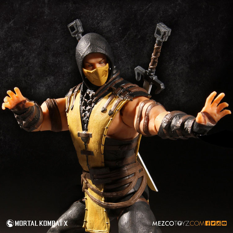 toy scorpion mortal kombat 6 inch action figures