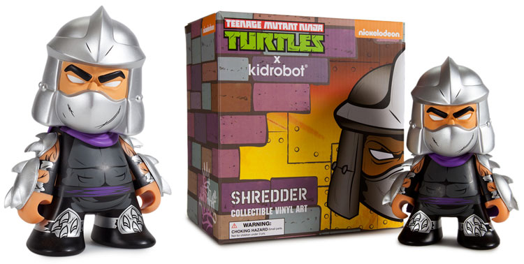 TMNT Shredder 7 Medium Vinyl Figure - Kidrobot