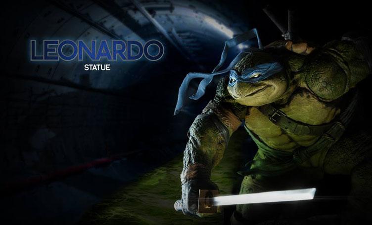 tmnt-leonardo-sideshow-collectibles-statue