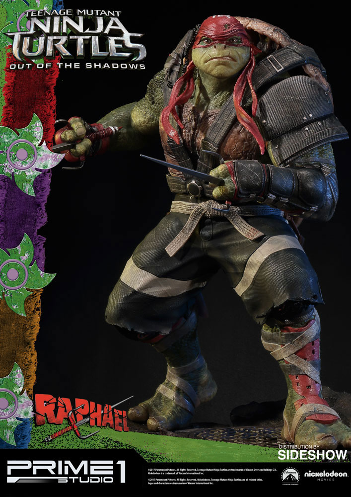 Teenage Mutant Ninja Turtles Raphael Exclusive Movie Statue – TMNT 2014 – Nickelodeon