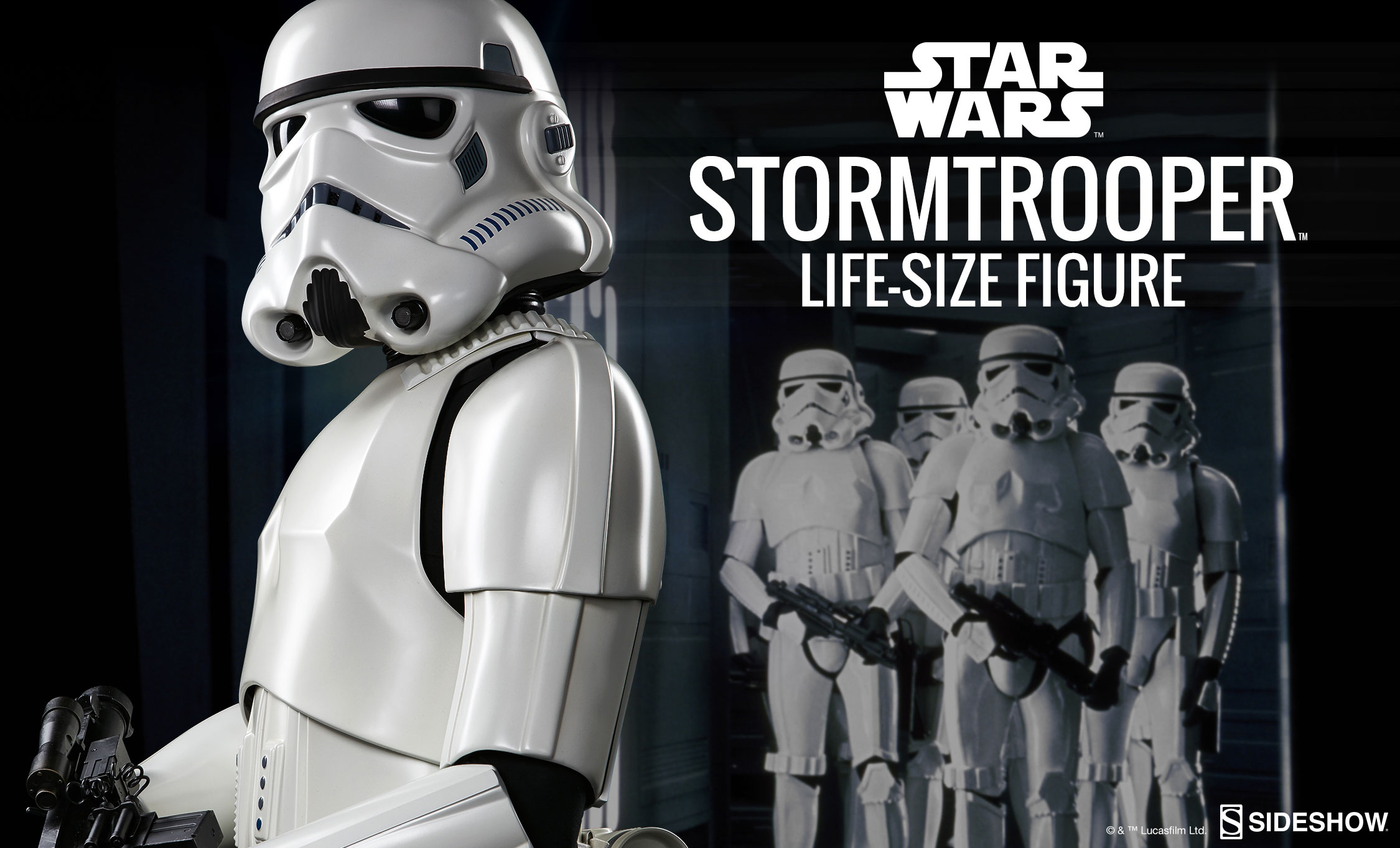 life size imperial stormtrooper sharper image