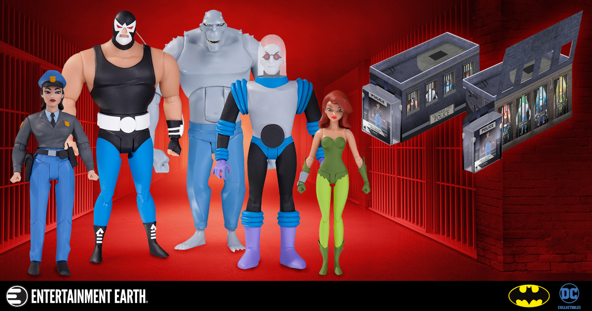 dc collectibles batman the animated series gcpd rogues gallery