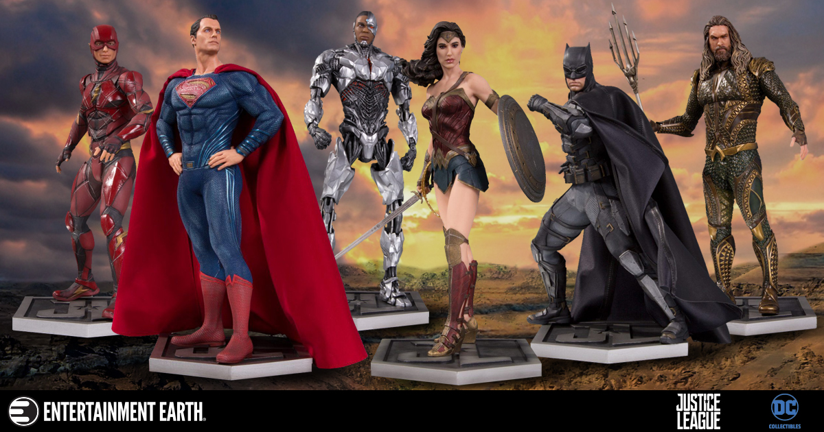 justice league movie figures