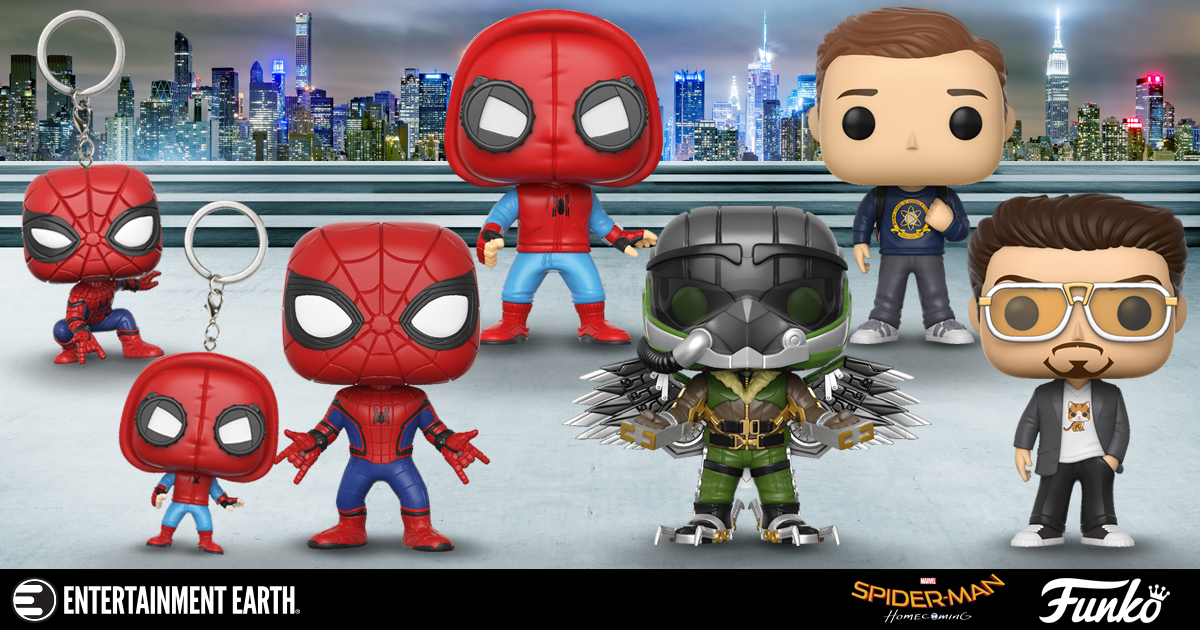 download funko pop spider man homecoming