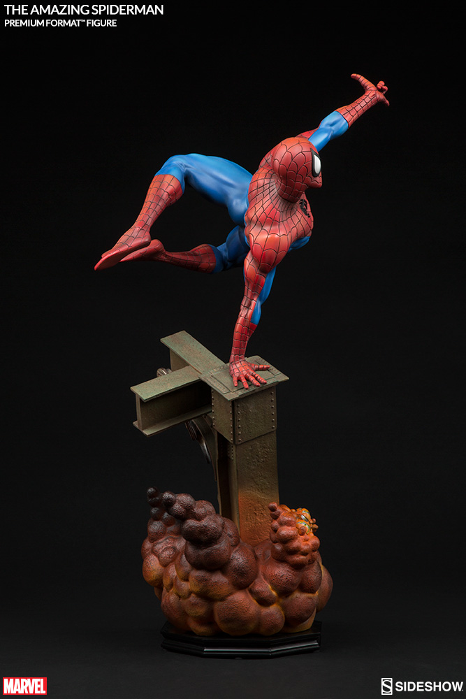 sideshow spiderman premium format