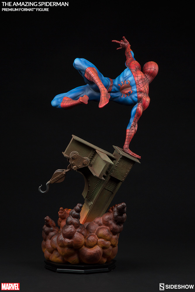 sideshow spiderman premium format