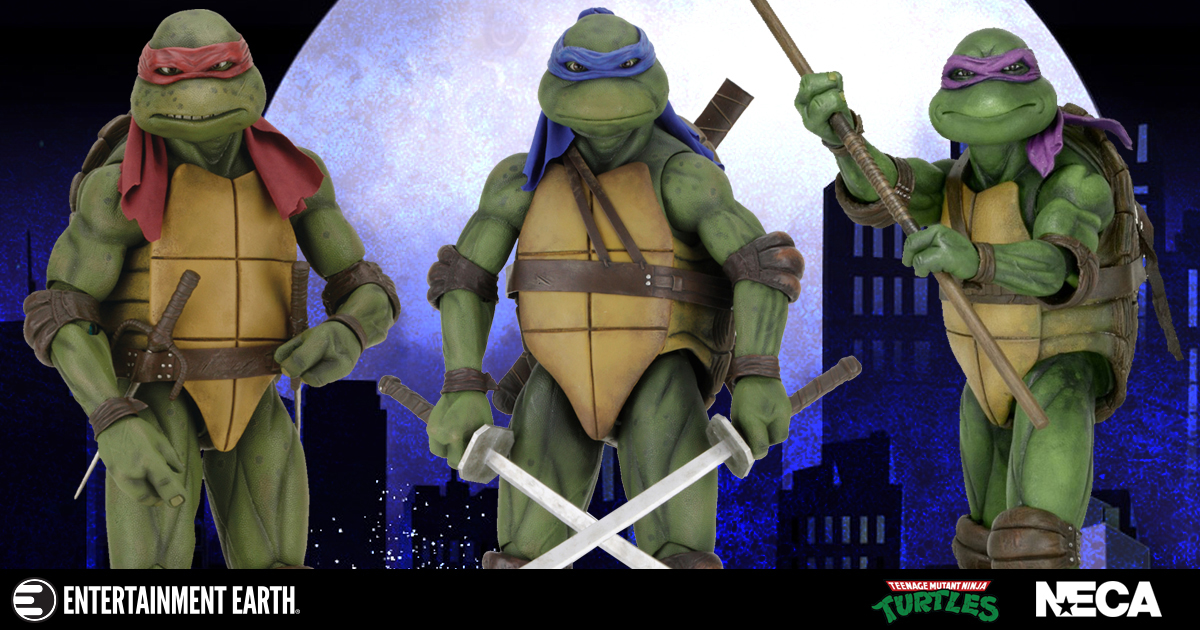 Teenage Mutant Ninja Turtles Movie 1990 Leonardo 1:4 Scale Action Figure