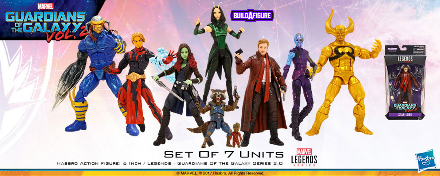 marvel legends guardians of the galaxy vol 2