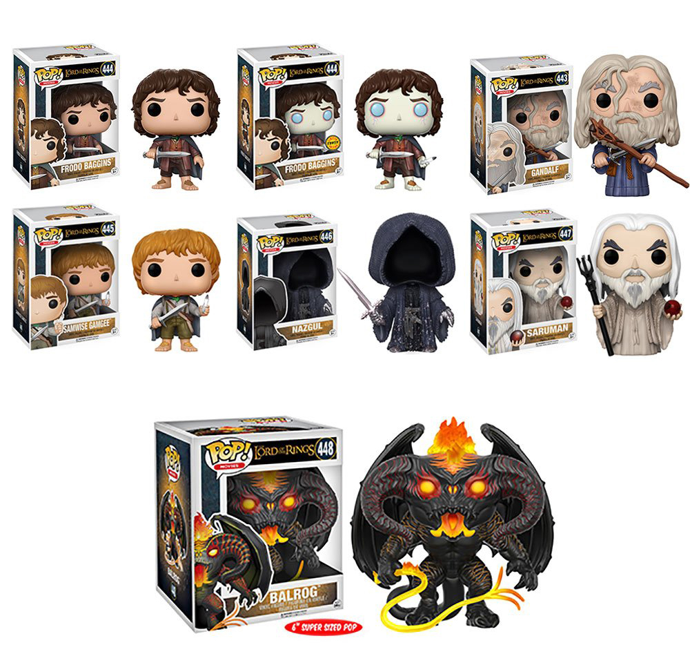Lord of the Rings POP Vinyl Figures by Funko