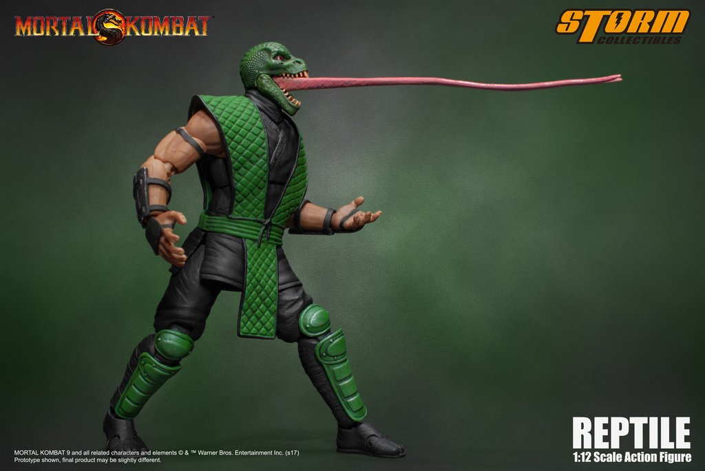 reptile mortal kombat action figure