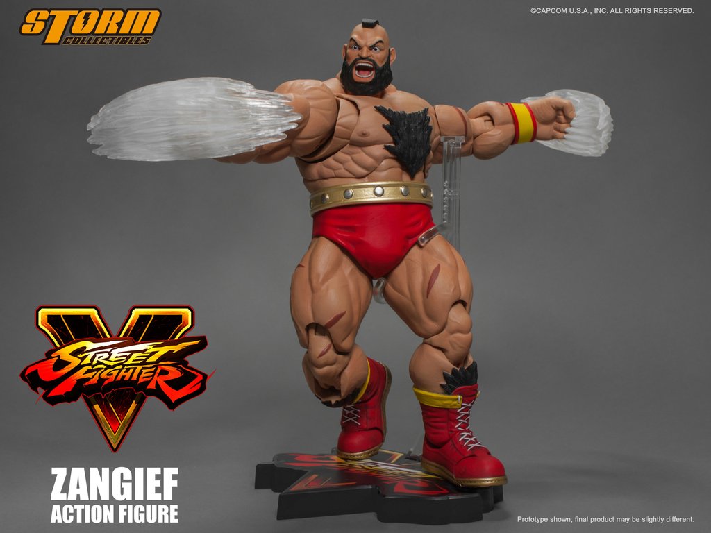 Zangief 1/12 Scale Figure | Ultra Street Fighter II: The Final Challengers  | Storm Collectibles Action figures