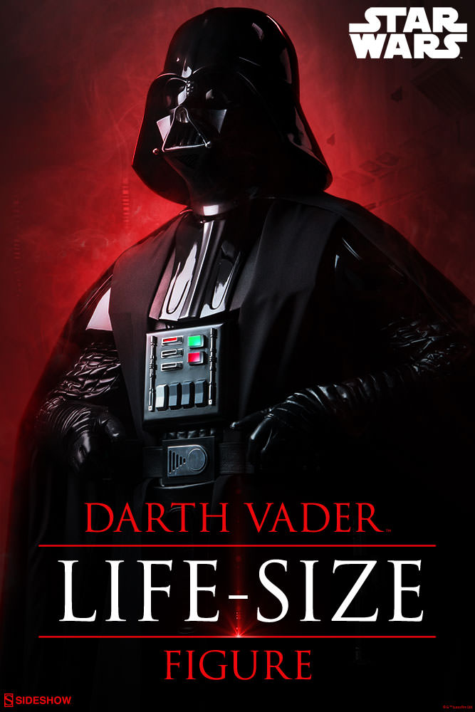 Star Wars Darth Vader Life-Size Figure by Sideshow Collectib