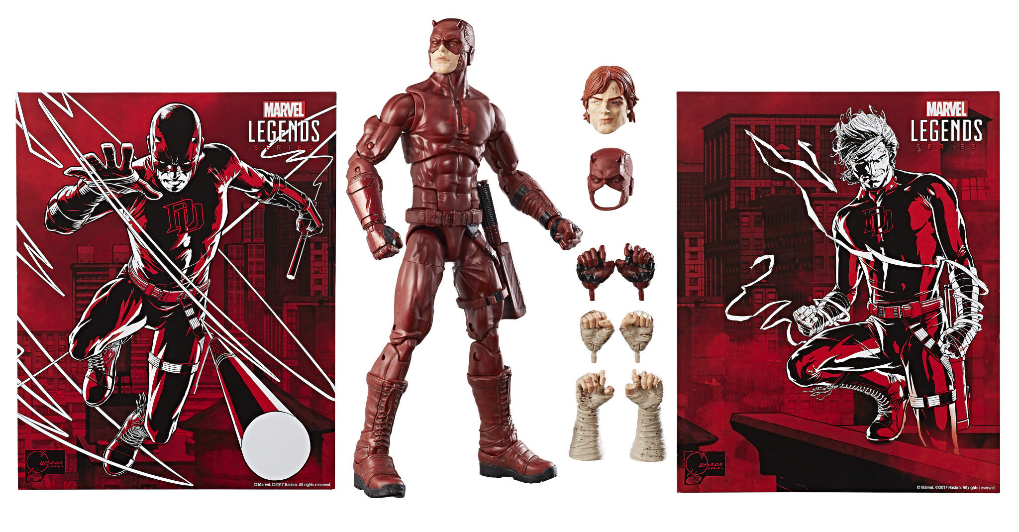 marvel legends daredevil black