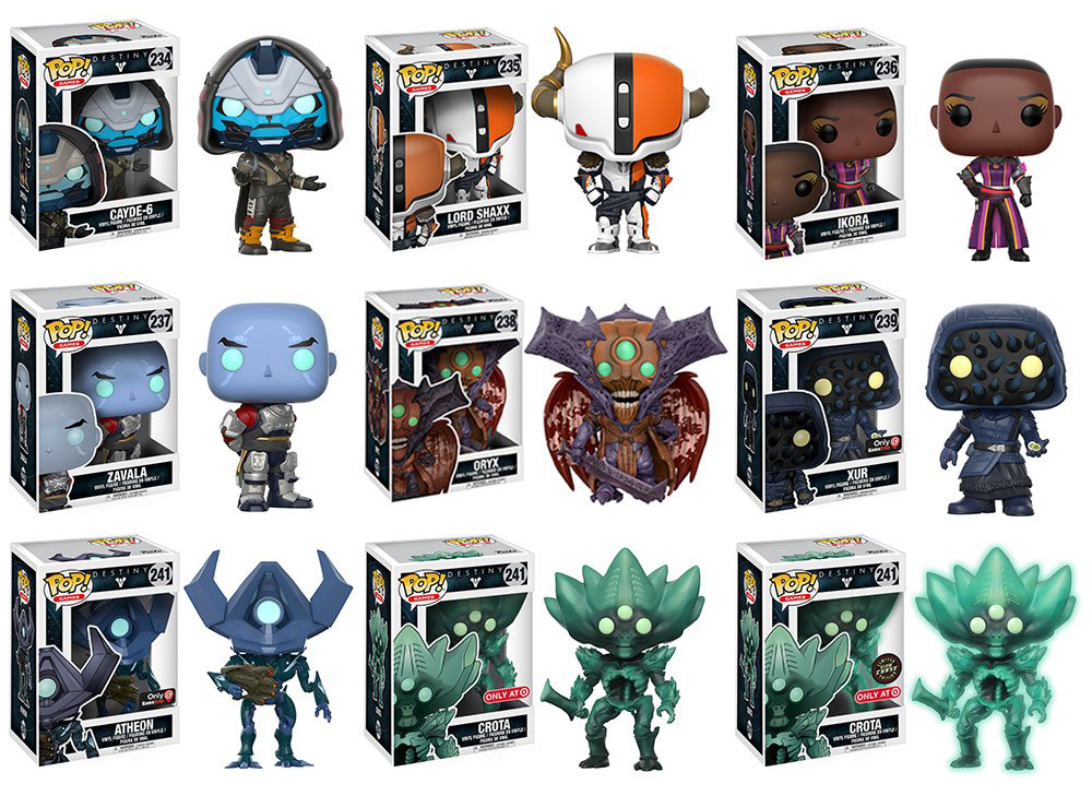 destiny pop figures