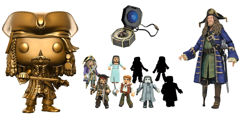 pirates of the caribbean figures collectables