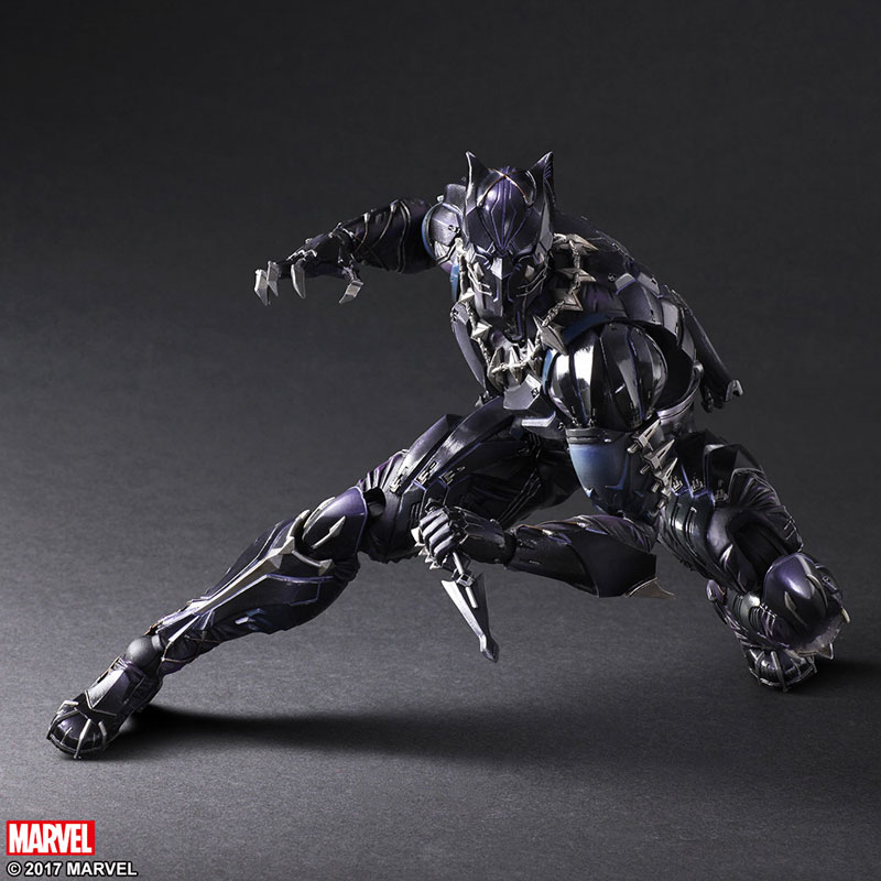 black panther marvel figurine