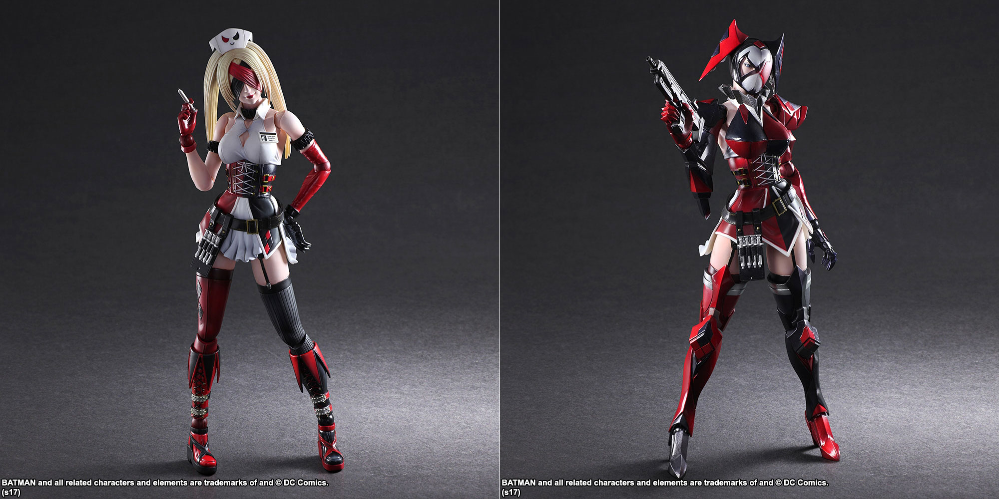 play arts kai harley quinn arkham knight