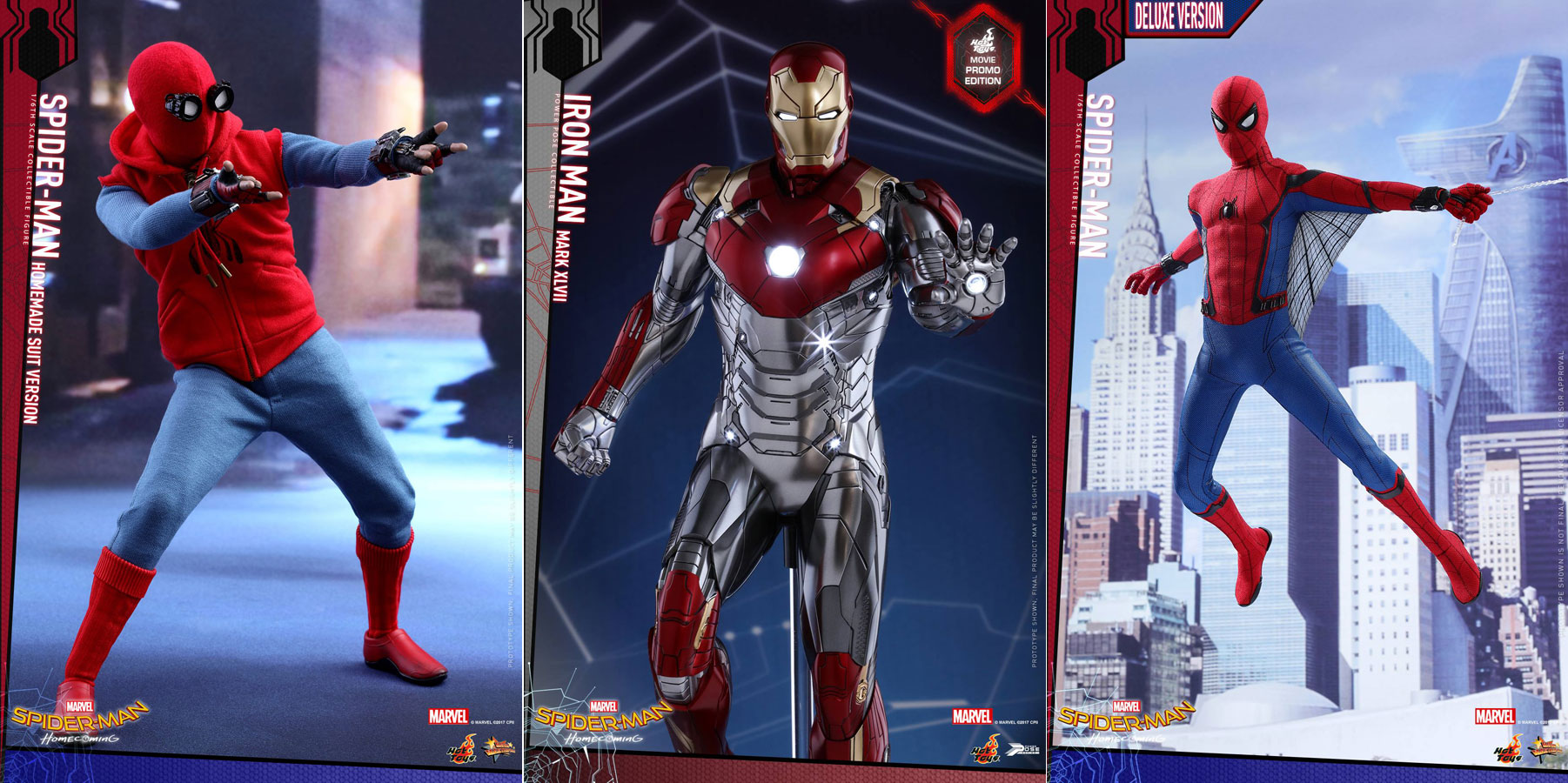 hot toys iron man homecoming