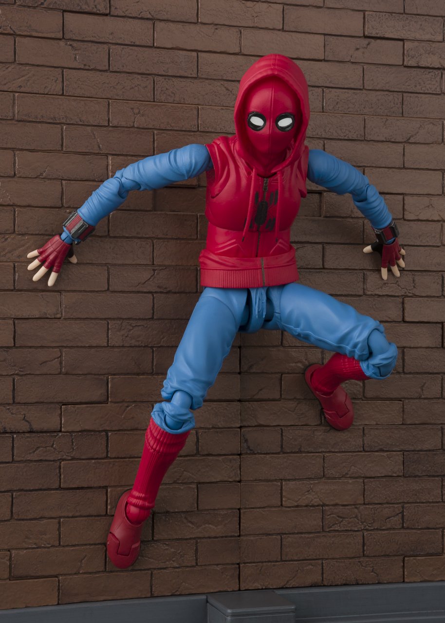 Spider Man Homecoming Homemade Suit Sh Figuarts Action Figure Actionfiguresdaily