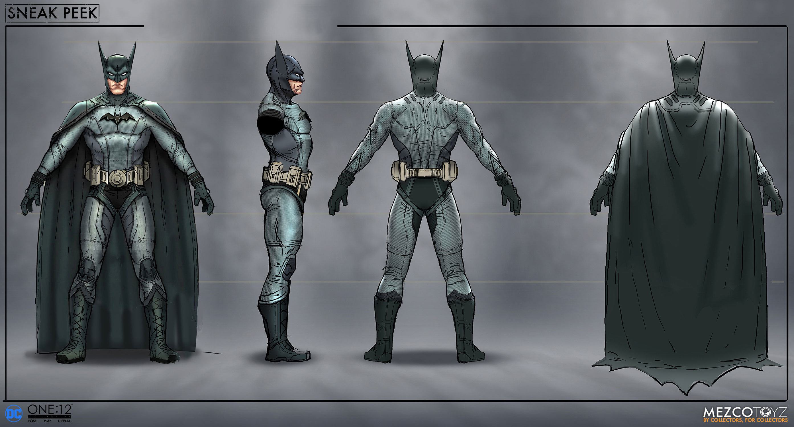 batman ascending knight mezco