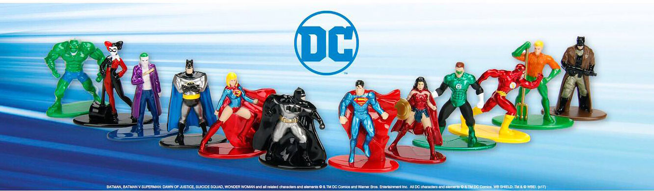 tm dc comics action figures