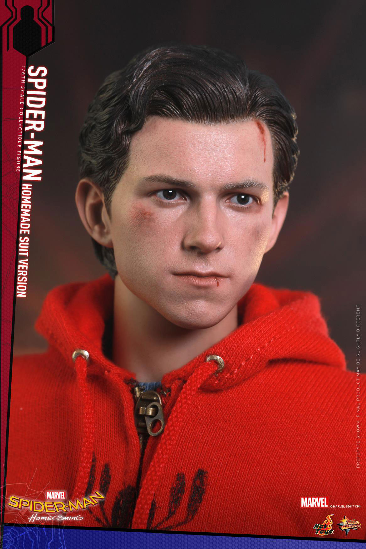 tom holland spiderman hot toys