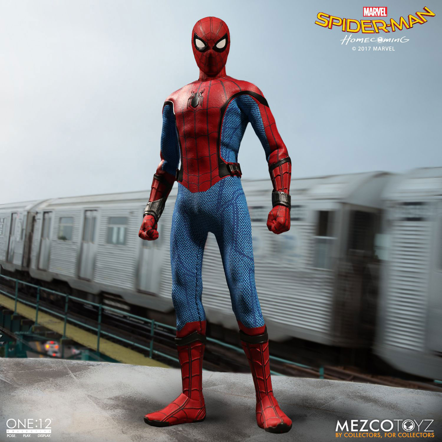 Spider Man Homecoming One Collective Action Figure By Mezco Toyz ActionFiguresDaily Com