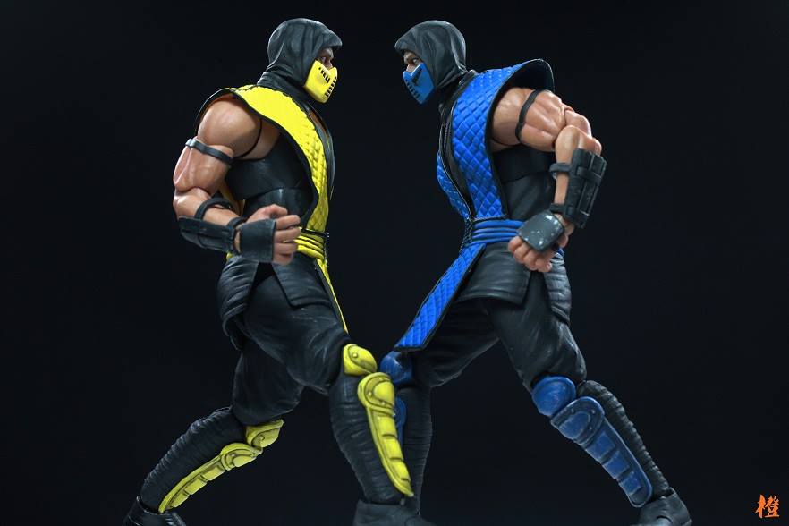 sub zero and scorpion action figures