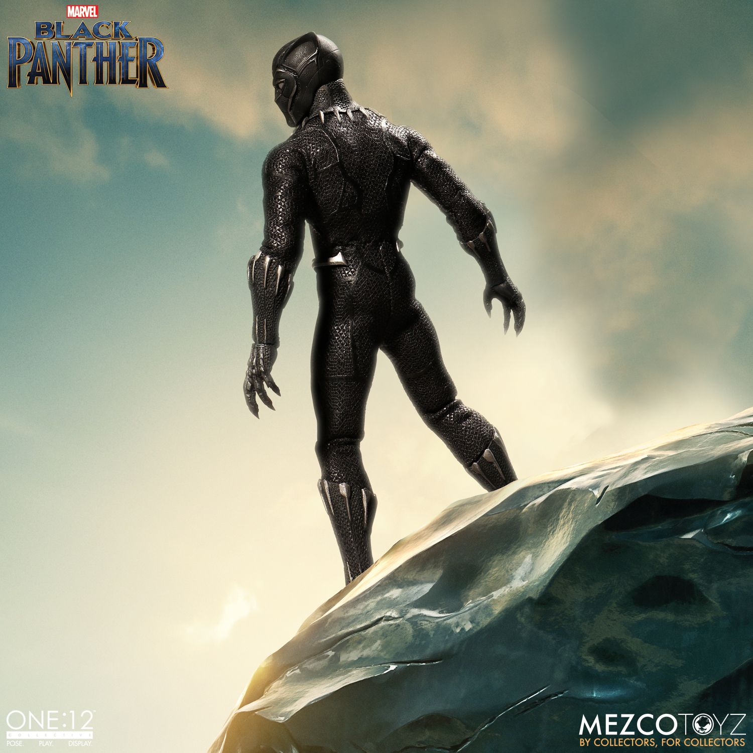 black panther mezco one 12 figure 1