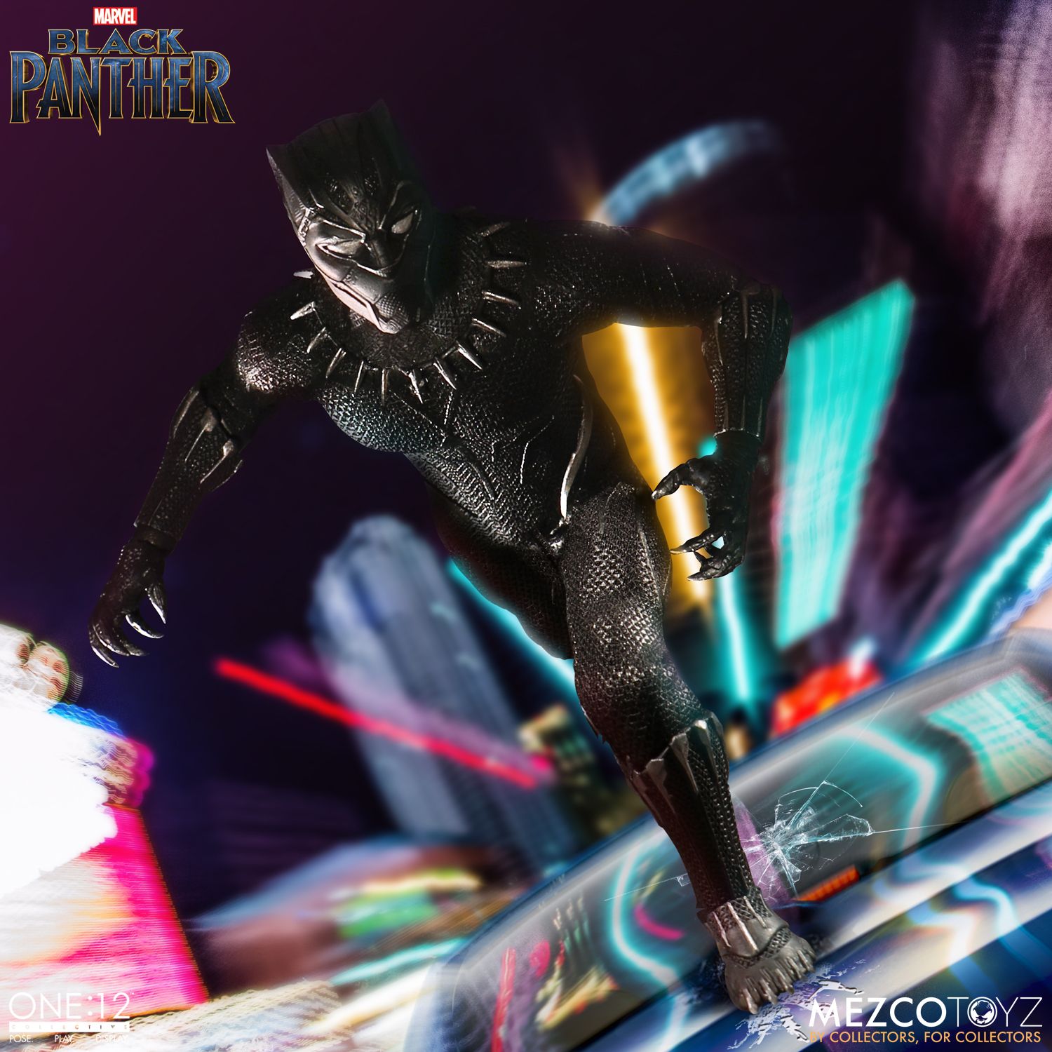 black panther mezco one 12 figure 7