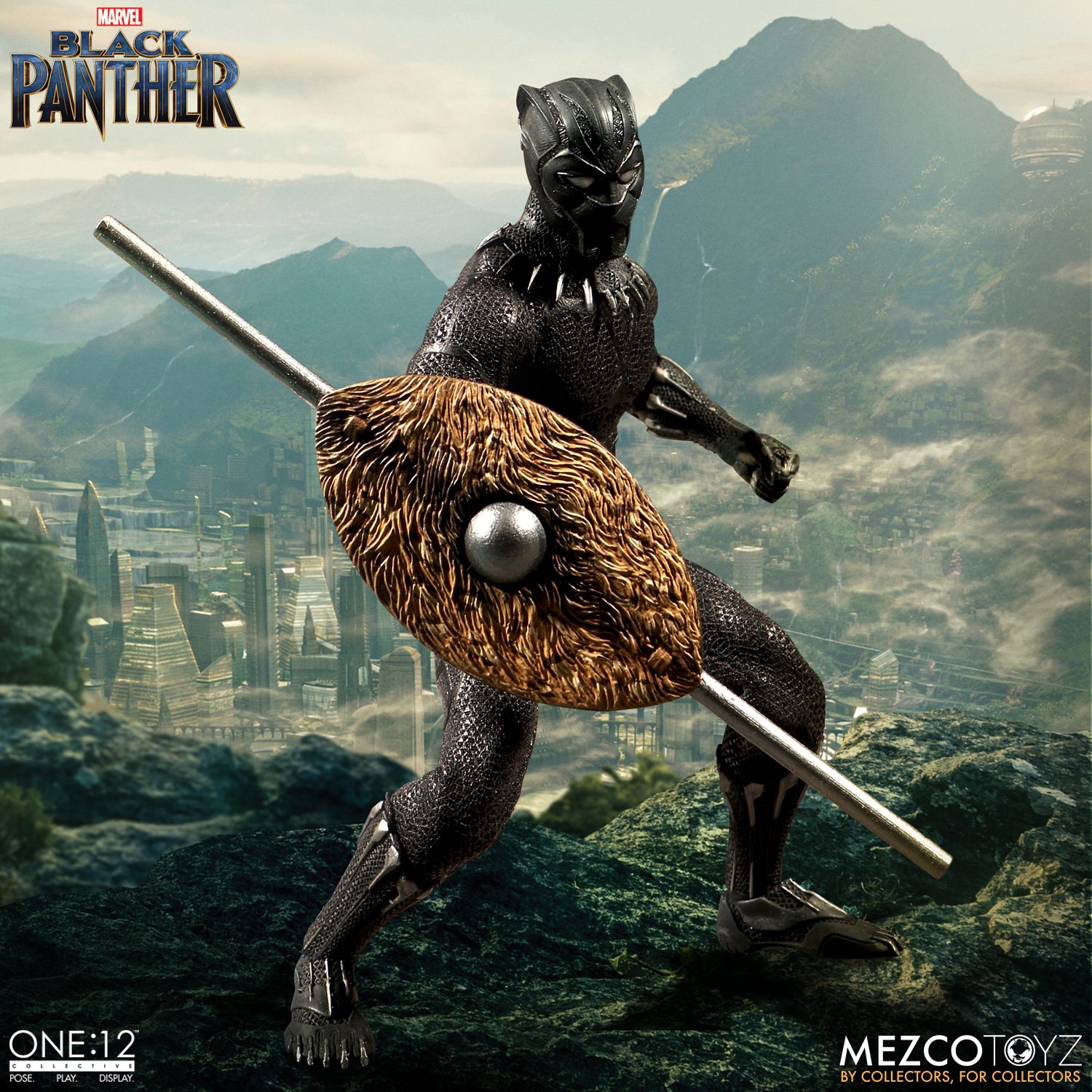 black panther mezco one 12 figure 8