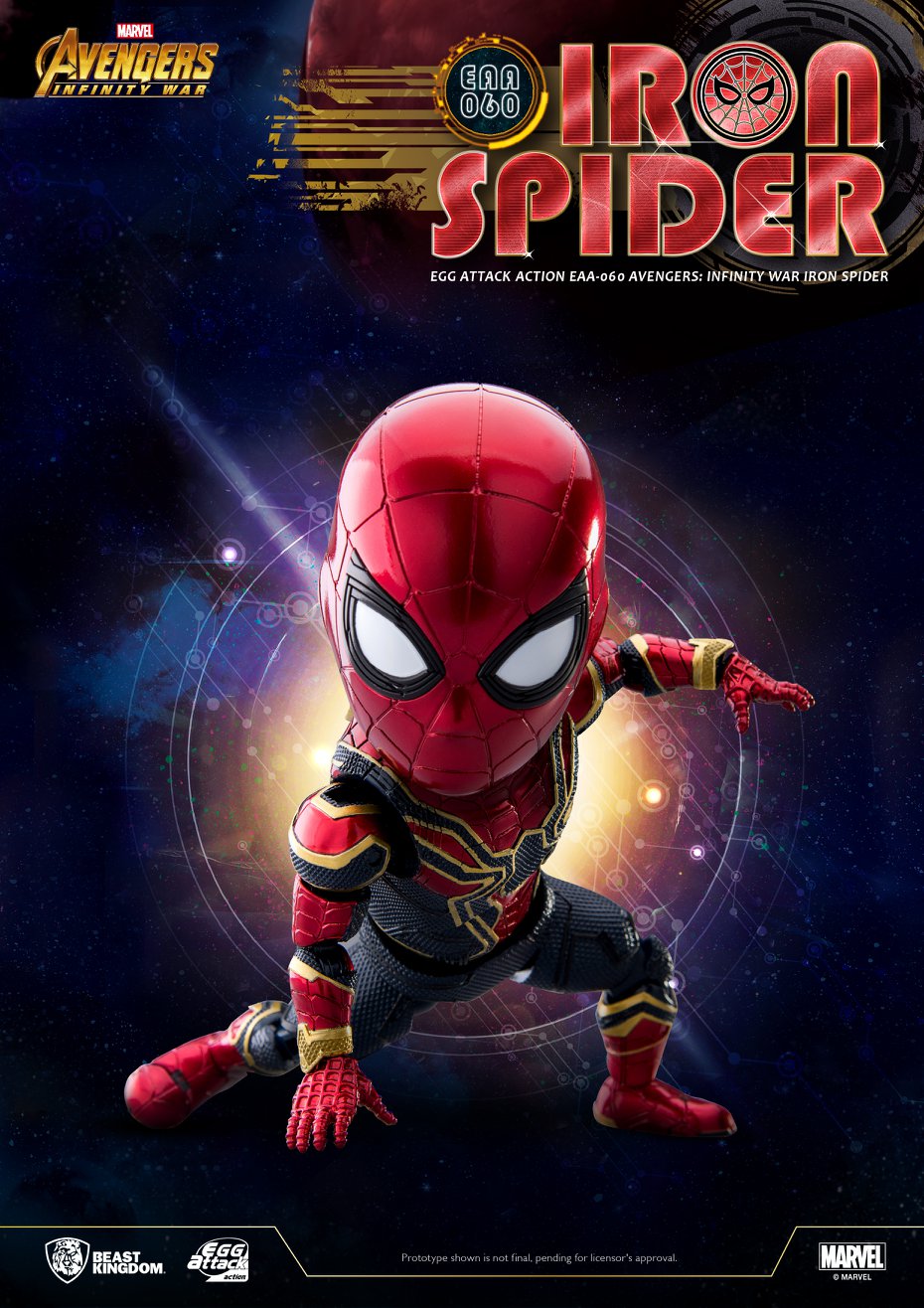 Iron Spider Beast Kingdom Avengers Infinity War Egg Attack