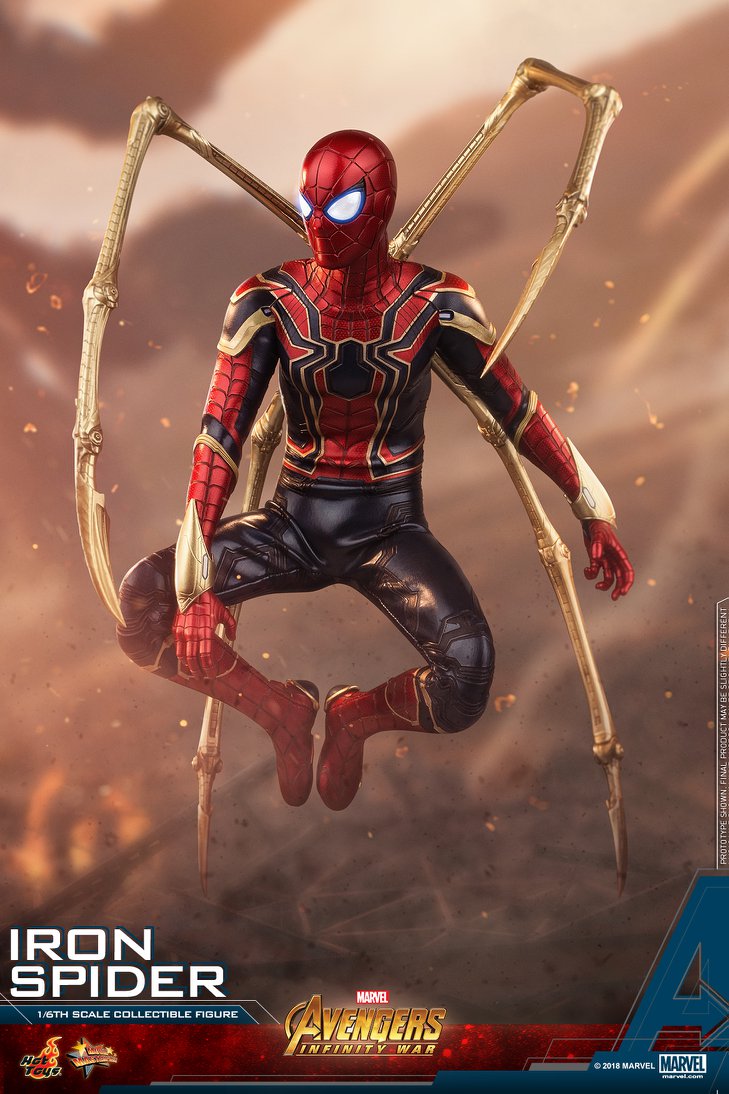 iron spider suit toy