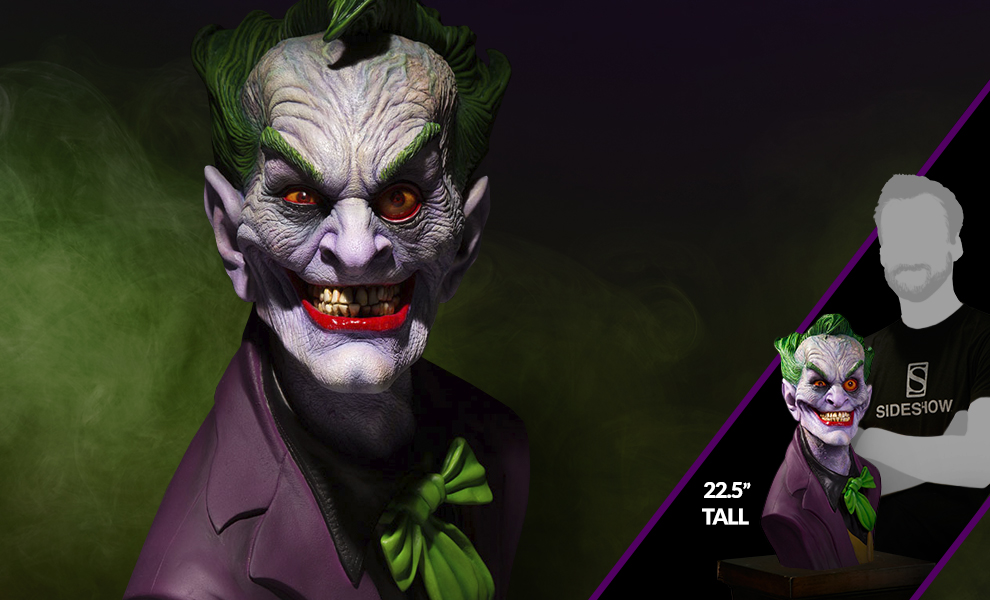 Production Peek: The Joker Life-Size Bust 