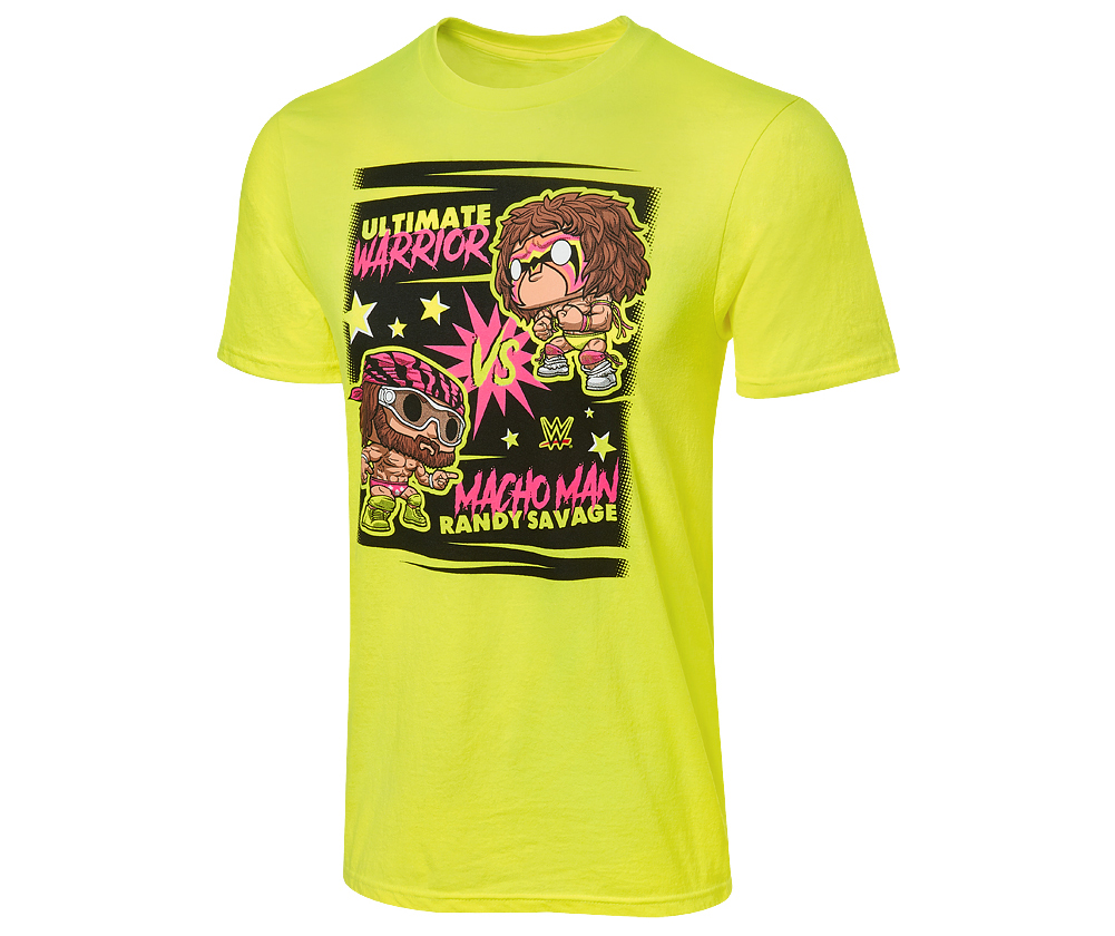 wwe-funko-pop-ultimate-warrior-macho-man-tee-shirt