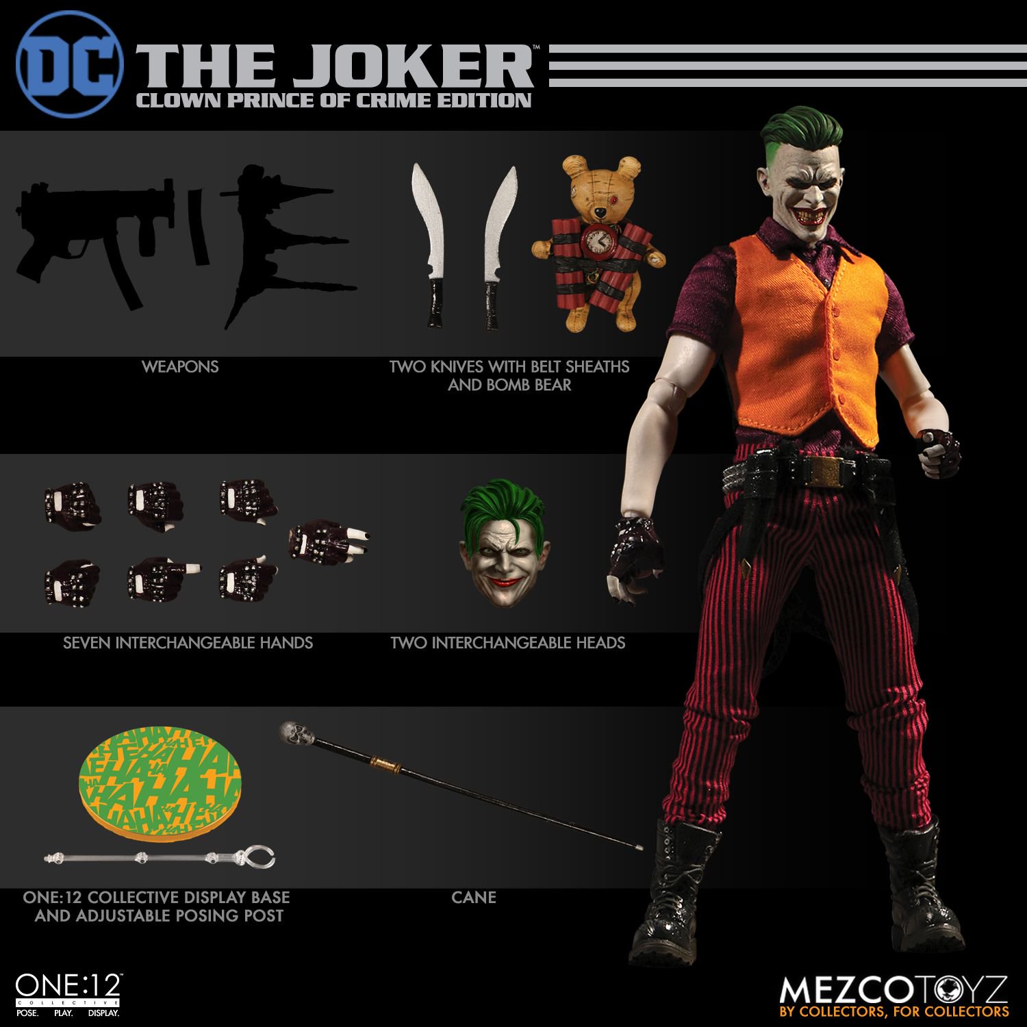 mezco joker head