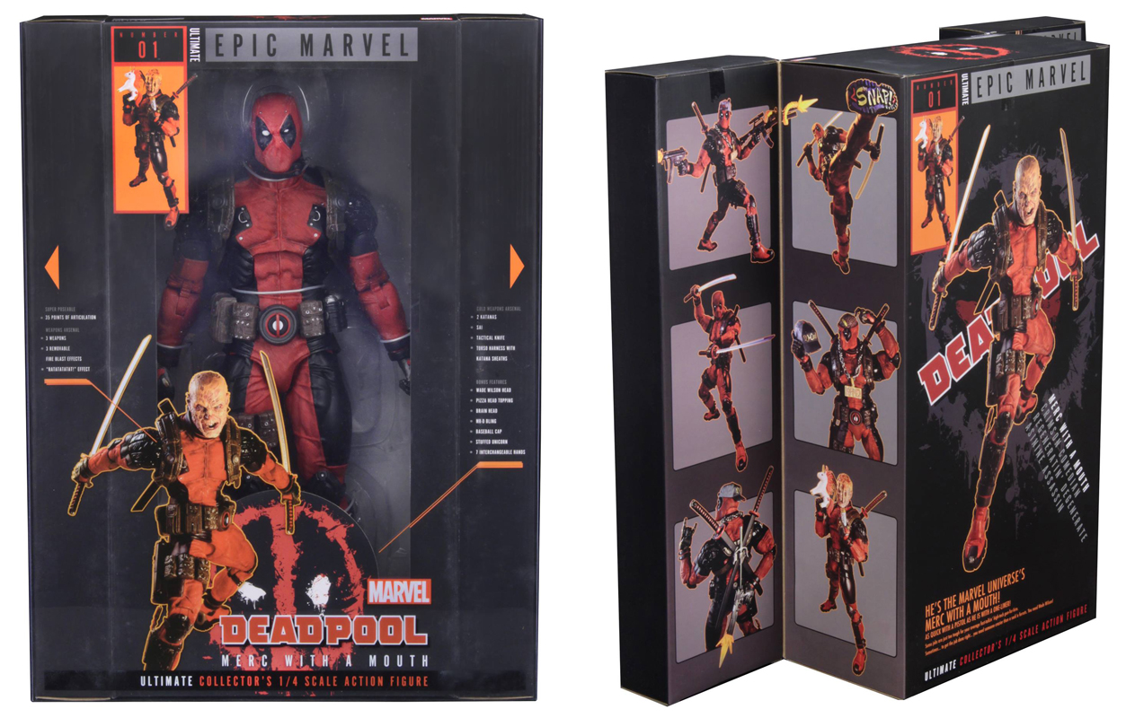 ultimate deadpool figure