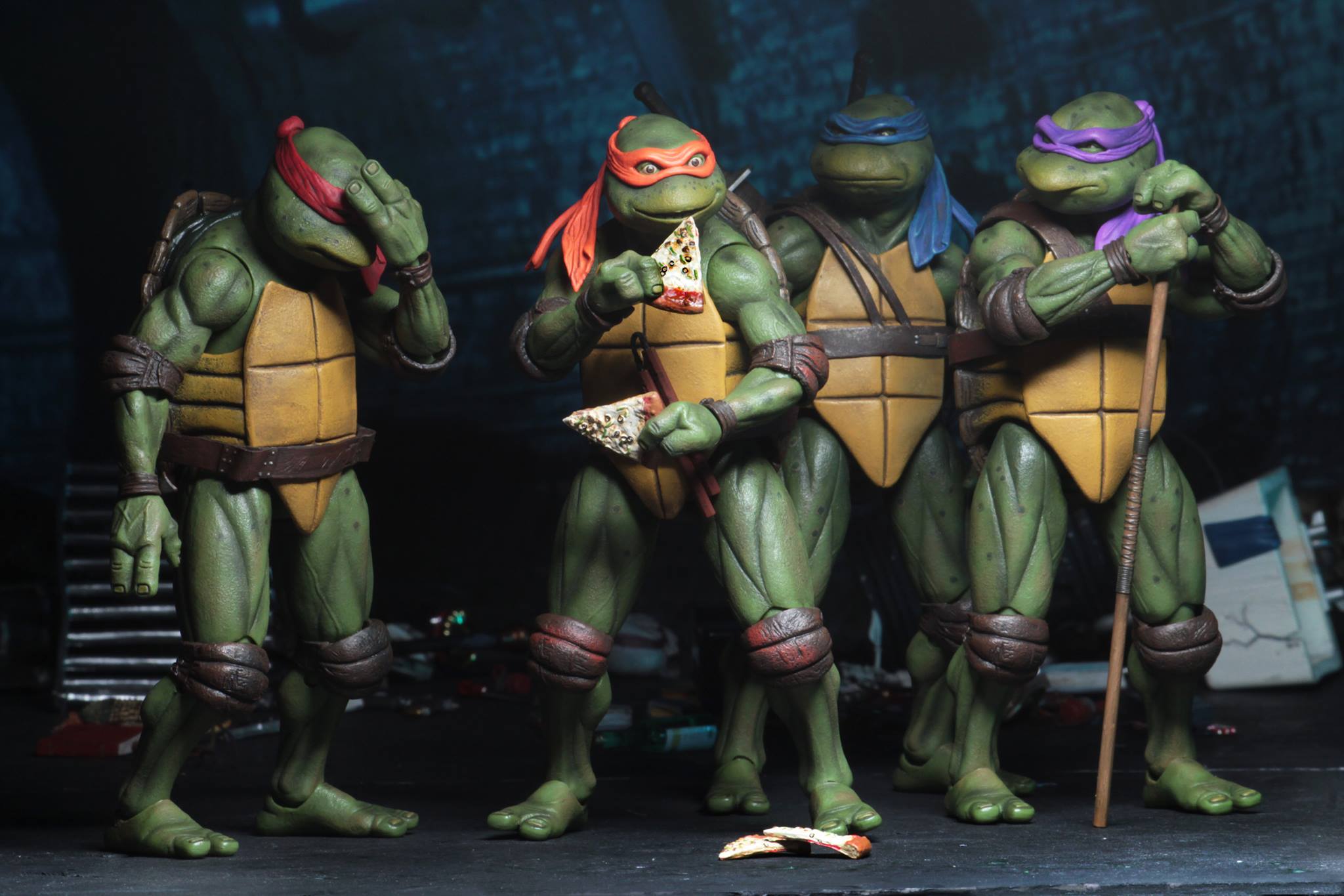 SDCC 2018 TMNT Ninja Turtles Figures