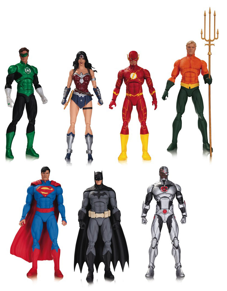 Justice League of America Action Figures by DC Collectibles