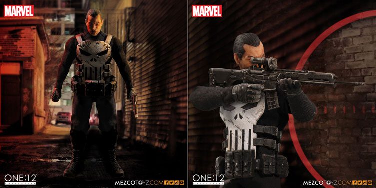 punisher-mezco-toyz-one-twelve-action-figure