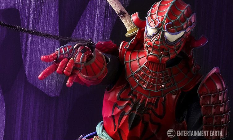 Figuarts Manga Realization Spider-Man Samurai Figure! - Marvel Toy