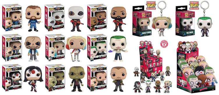 suicide squad action figures set