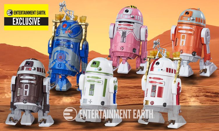 Star Wars Astromech droids 3 3/4 Inch figures-EE Exclusive 
