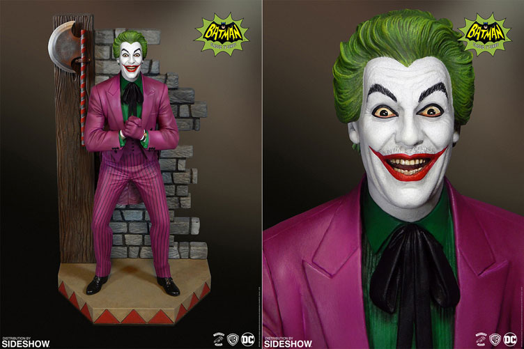 The Joker Batman Classic TV Series Maquette by Tweeterhead Available to ...