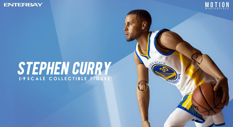 Stephen Curry Action Figure by Enterbay | ActionFiguresDaily.com