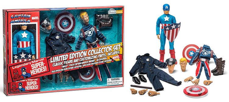 vintage captain america action figure