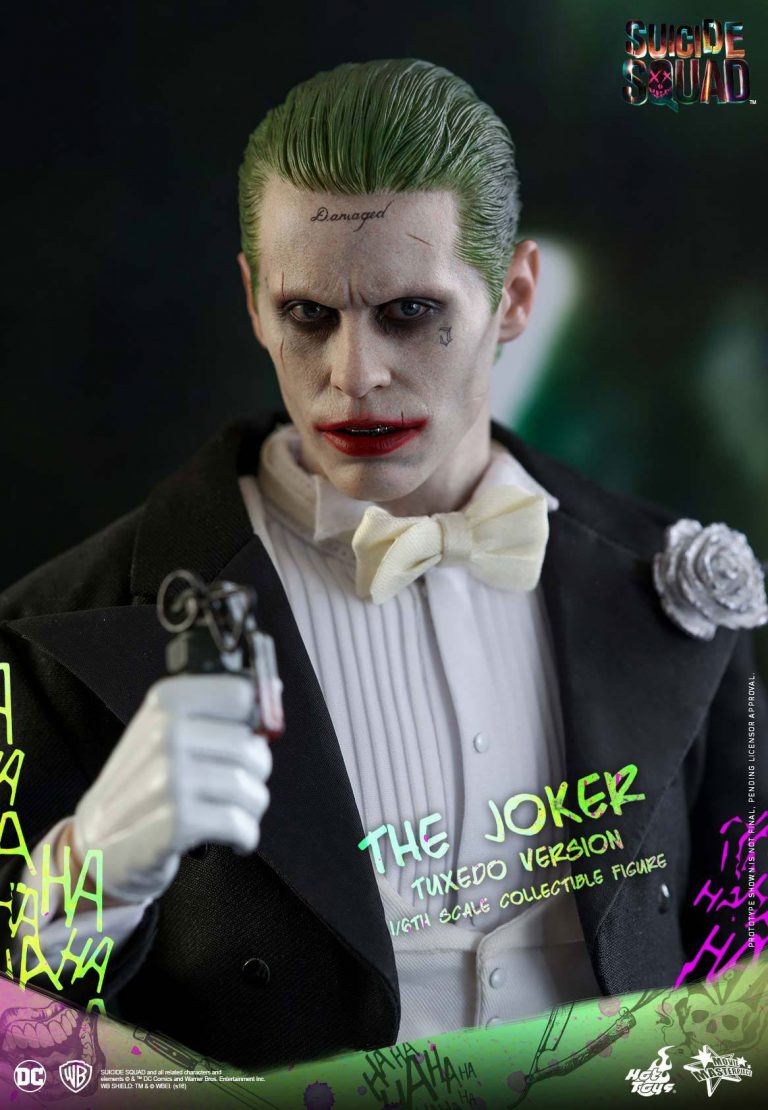 hot toys joker suicide squad tuxedo