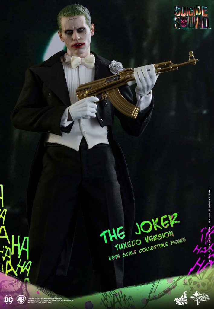 hot toys joker suicide squad tuxedo