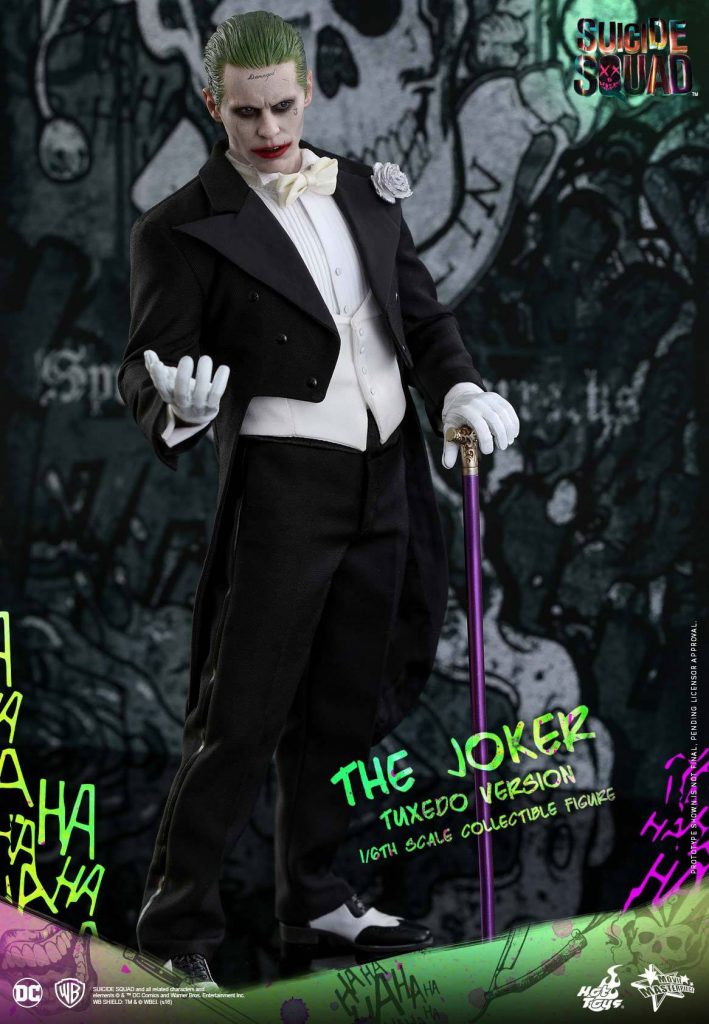 hot toys joker suicide squad tuxedo