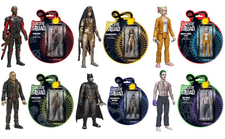 suicide squad action figures set